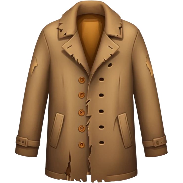 torn coat emoji