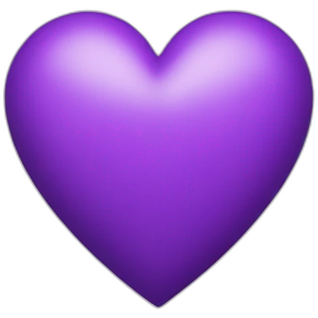 Purple Heart emoji