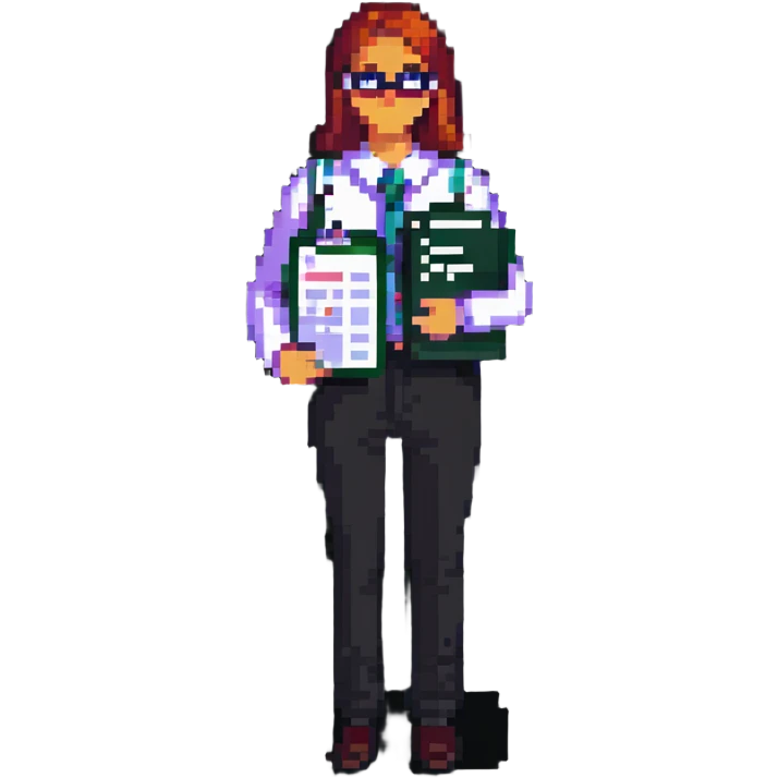 accountant with tax forms emoji
