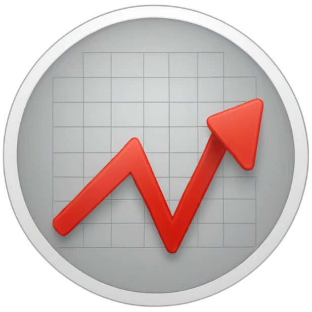 chart decreasing red diagram not stonks emoji