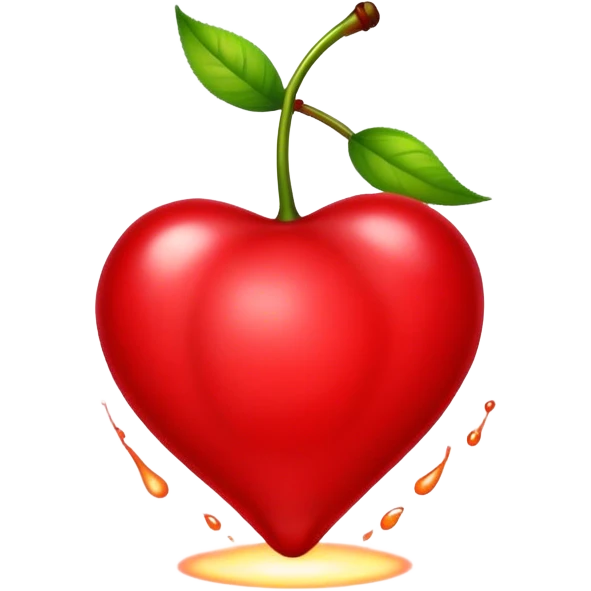 Cherry bomb emoji