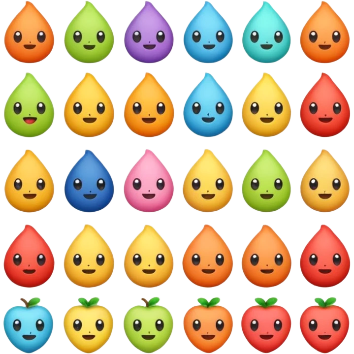 squeezable items emoji