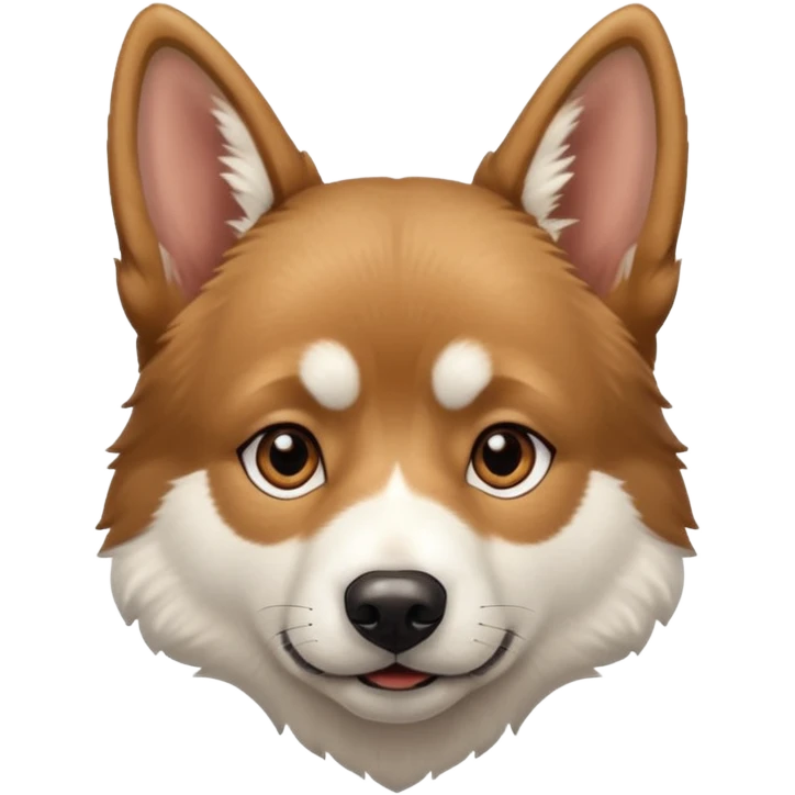 Husky German shepherd mix dog emoji