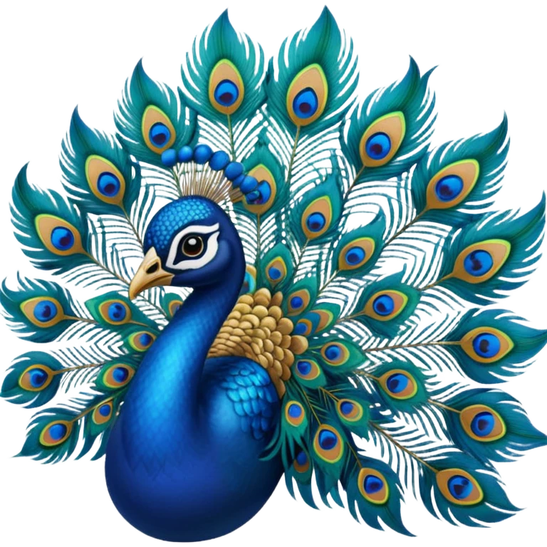 Peacock single Features  emoji