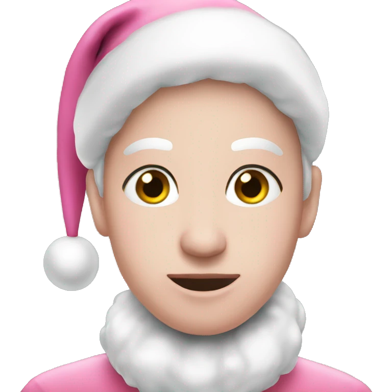 Pink Christmas  emoji