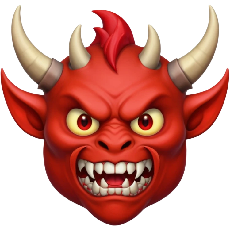 demon with small horn emoji