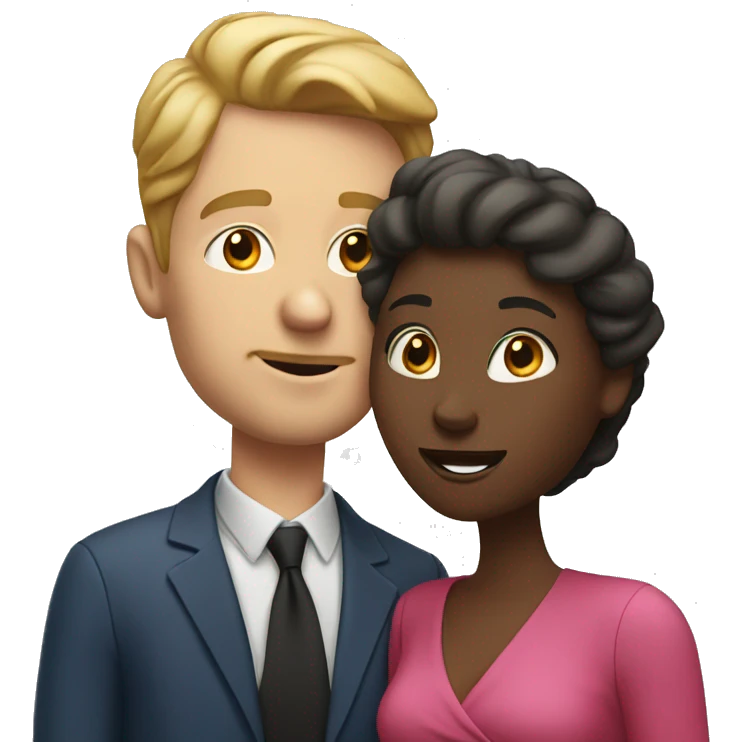 White male husband, blowing a kiss to his wife  emoji