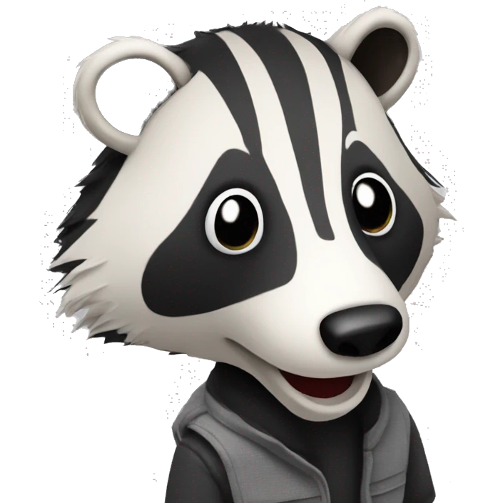 Badger puppet  emoji