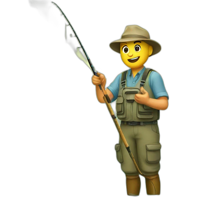 trout fishing emoji
