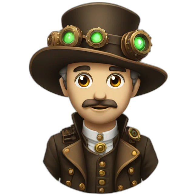 steampunk zepellin emoji