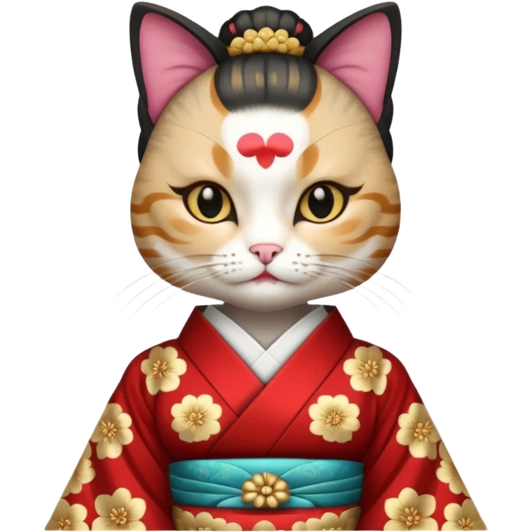 cat geishas emoji