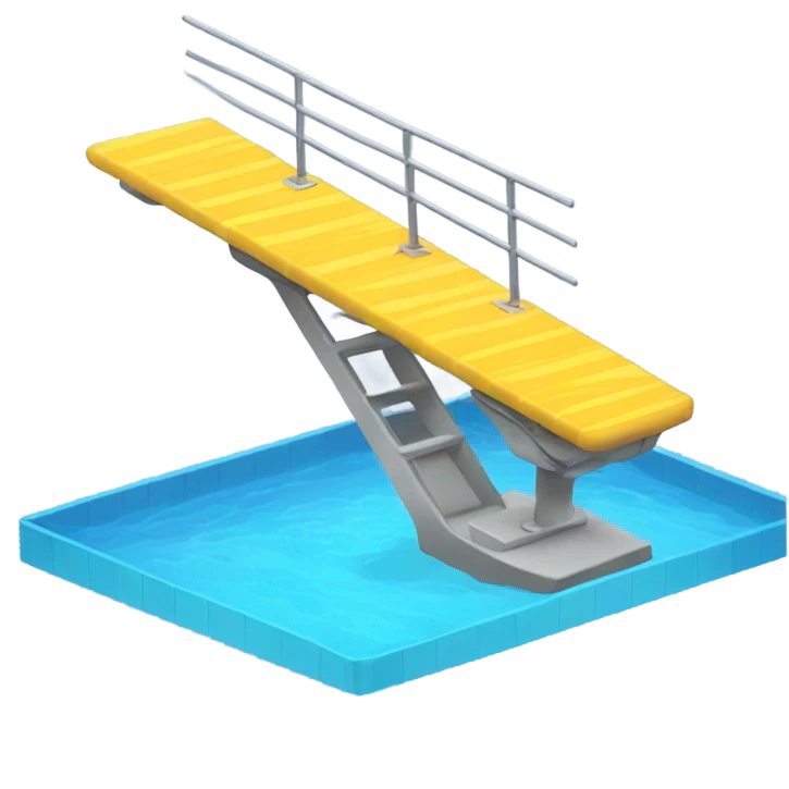 diving board emoji