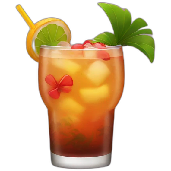 Mai tai emoji