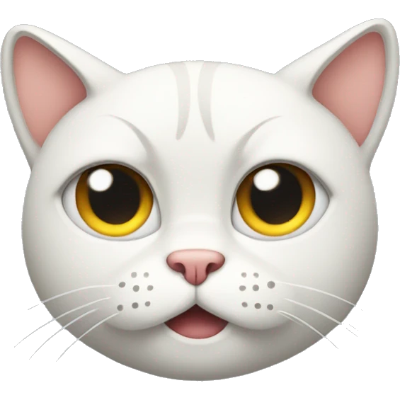iphone cat emoji frowning emoji