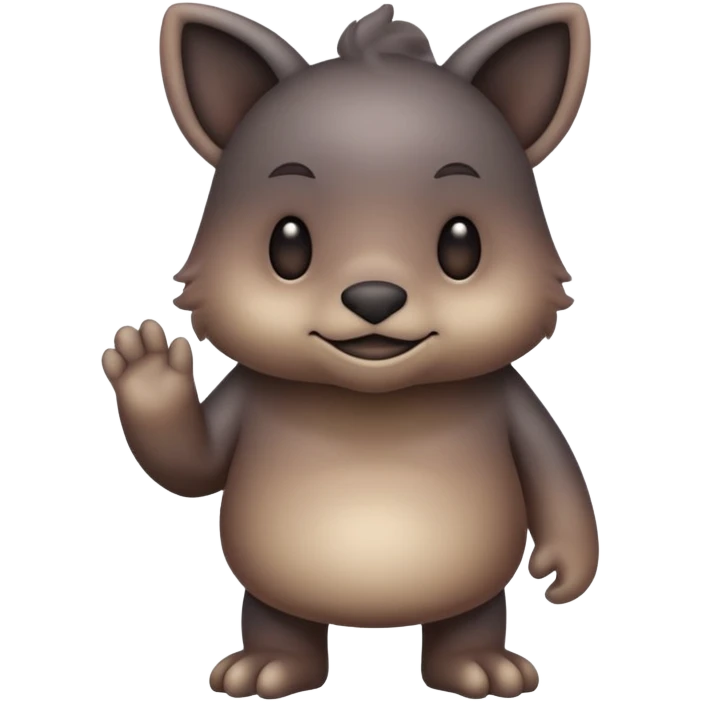 Dusky Muted Smoky Matte Gradient-toned Pokémon-Fakémon-Digimon-Creature, (full body) emoji