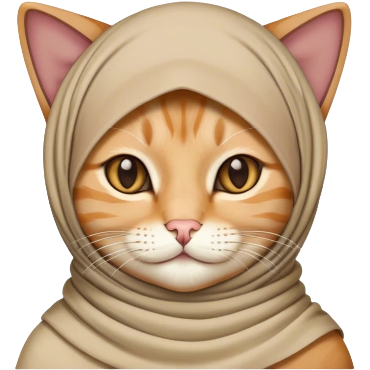 Cat in a hijab  emoji