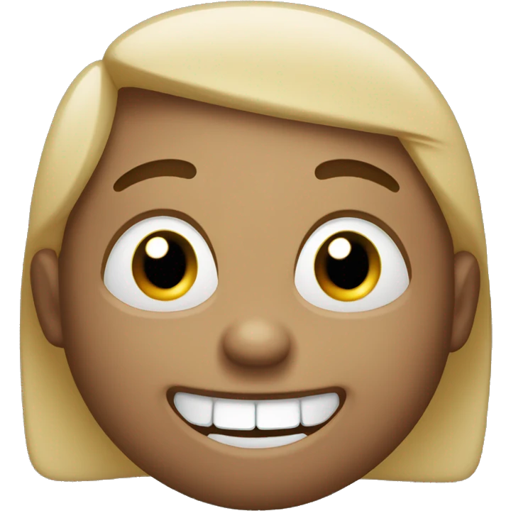 big wide smile emoji