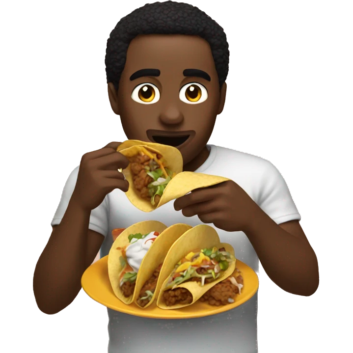 diddy eating tacos emoji