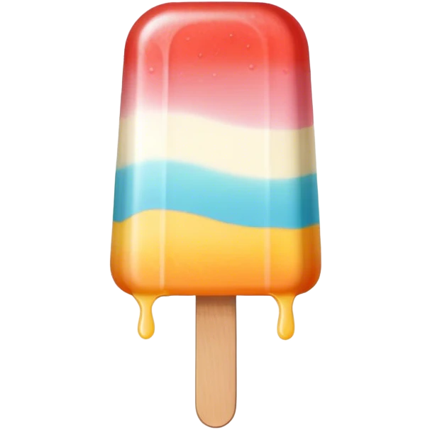 Popsicle ombre, fat size emoji