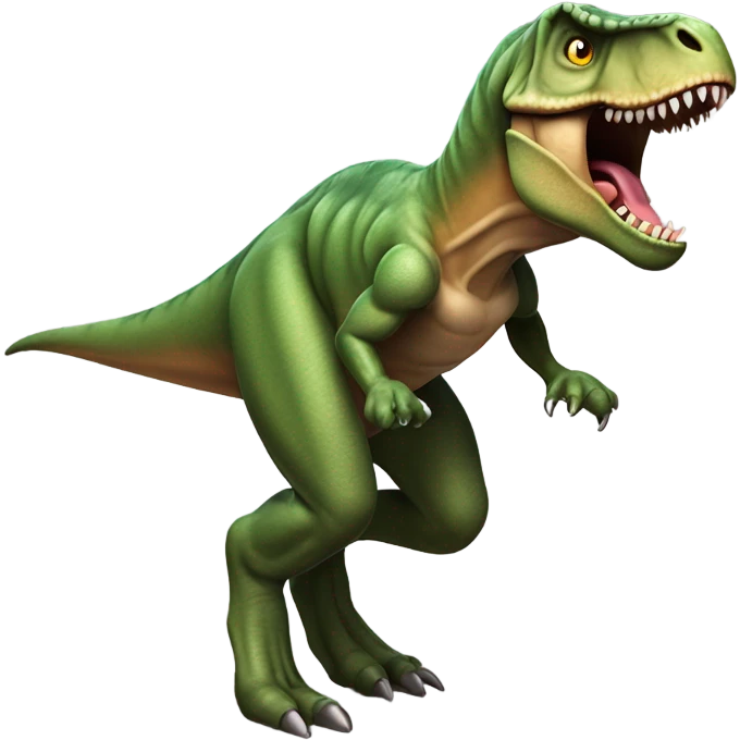 trex running emoji