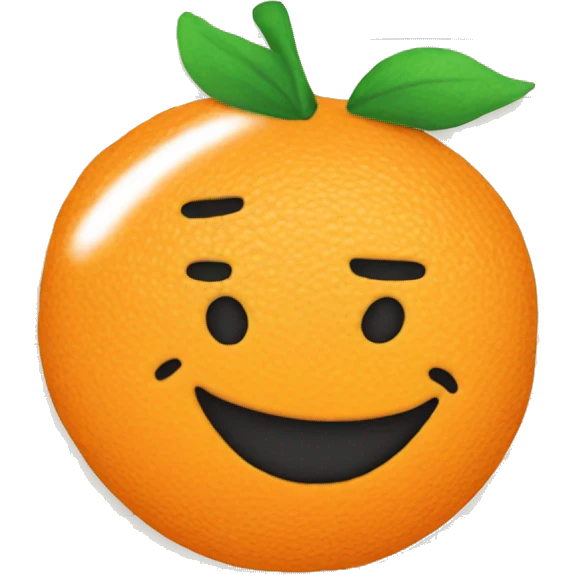 orange post it note with scribble emoji