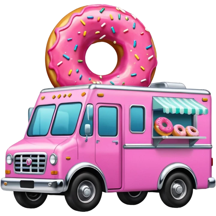 donut truck emoji