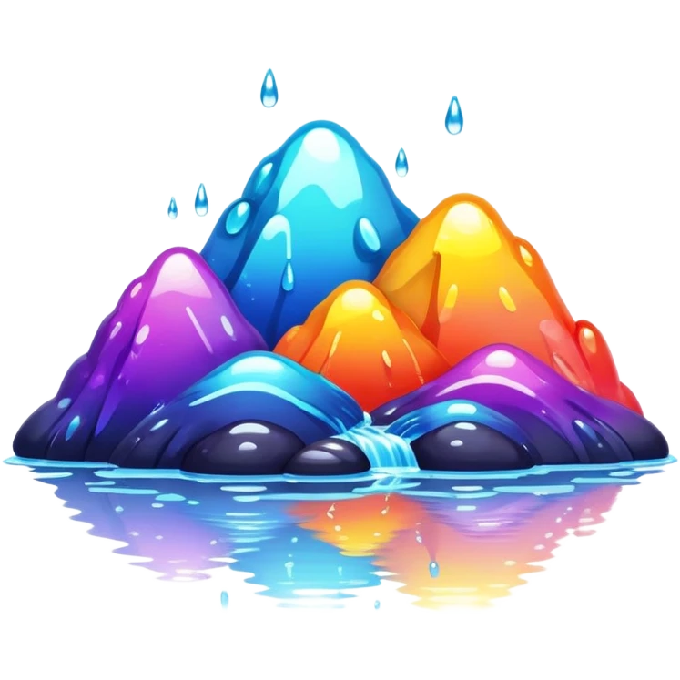Wet scenery  emoji