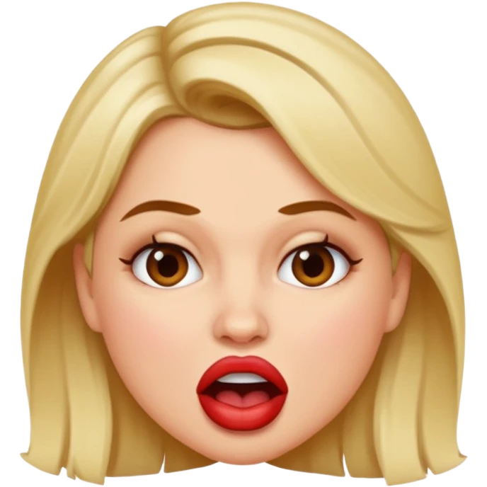 Debbie Ryan biting her lip emoji