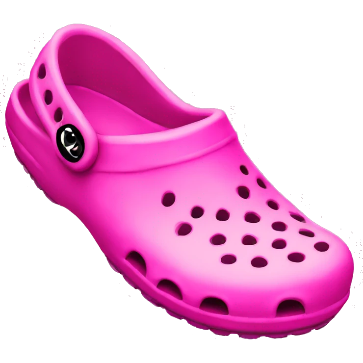 pink crocs emoji