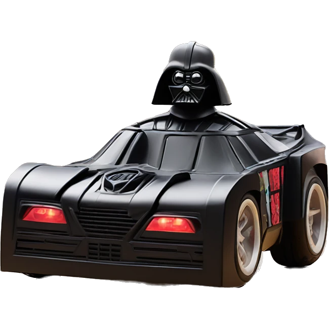 Toy Story Darth Vader themed rc car  emoji
