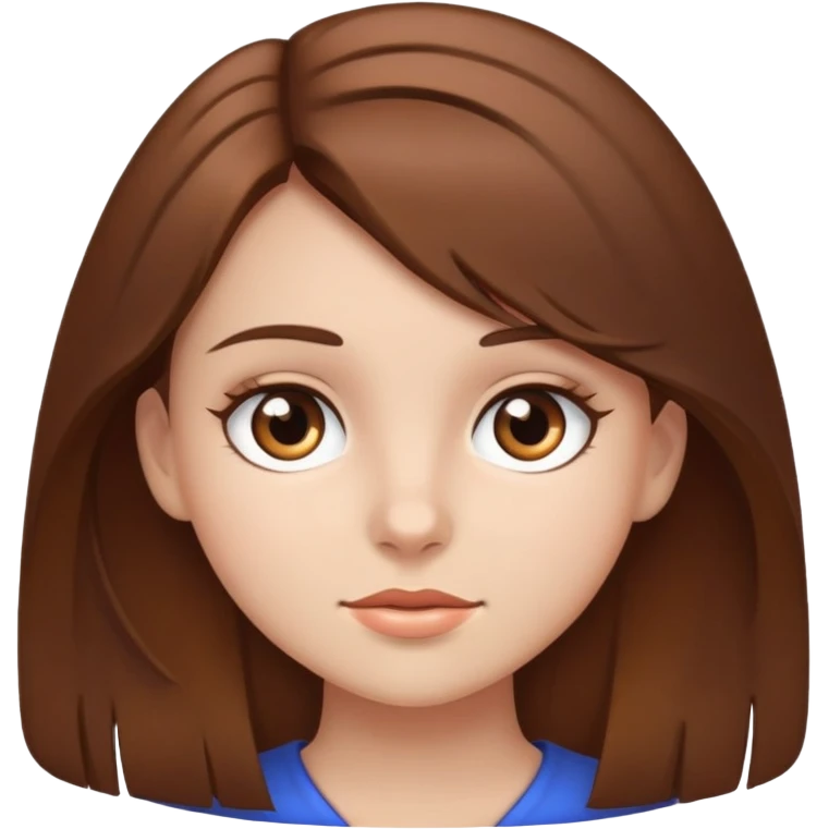 Girl with bown emoji