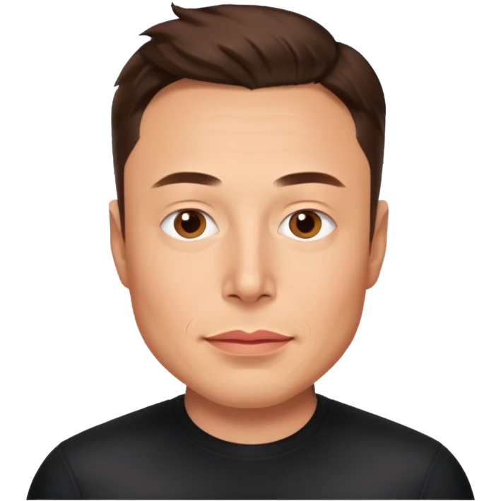 Elon Musk emoji