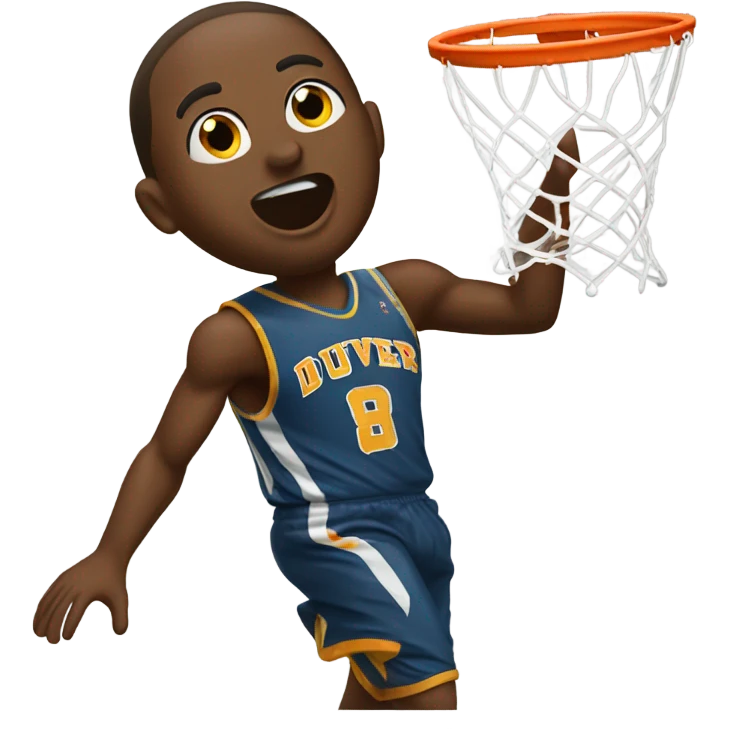 The rizzler dunking emoji