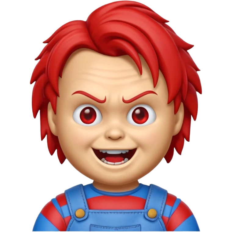 Un emojin de chuky emoji