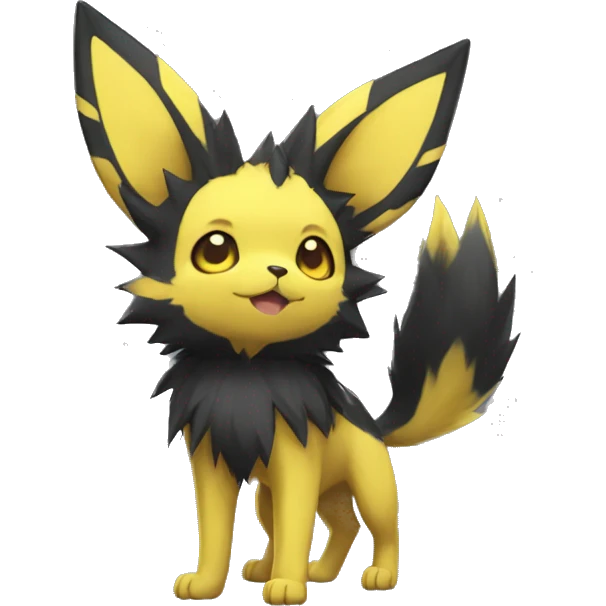 Umbreon-Jolteon full body emoji