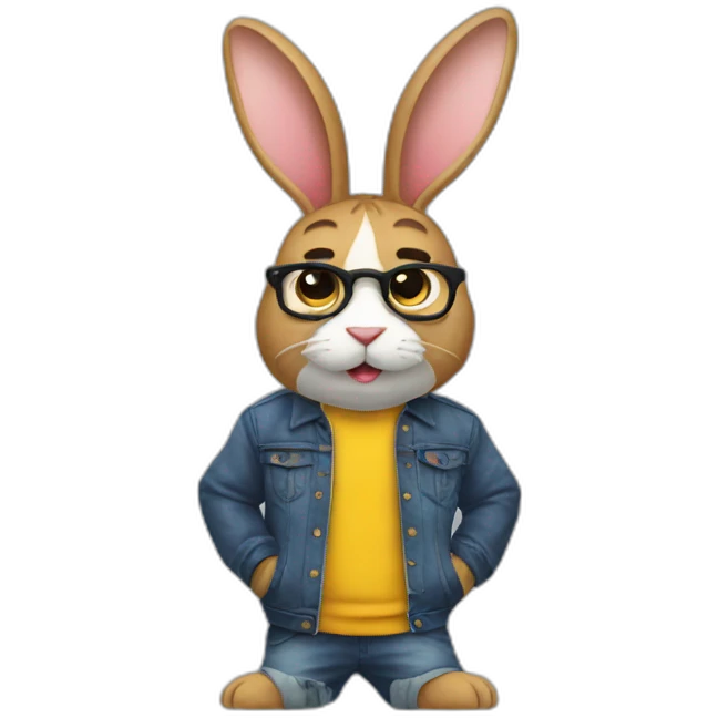 Bad bunny emoji