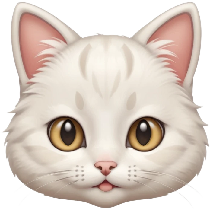 gato con espreciones de anime emoji
