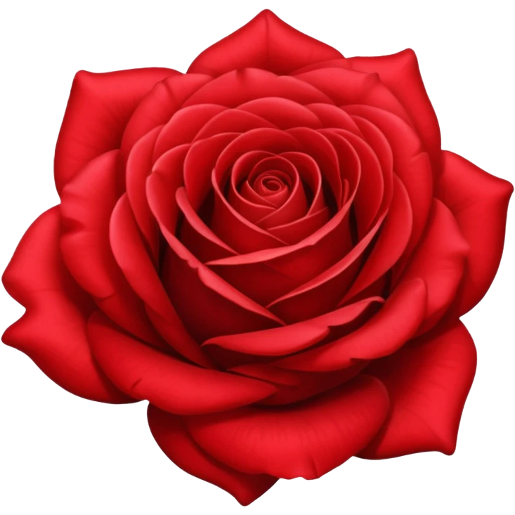 a beautiful rose emoji