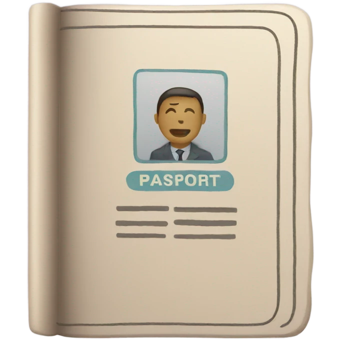 Passport emoji