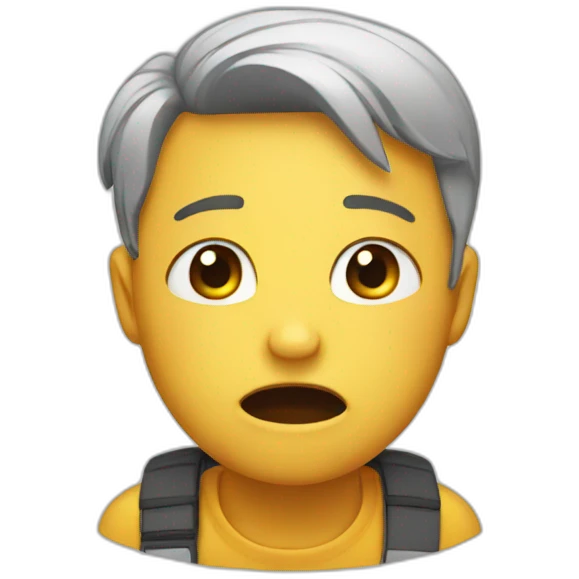 content creator crying emoji