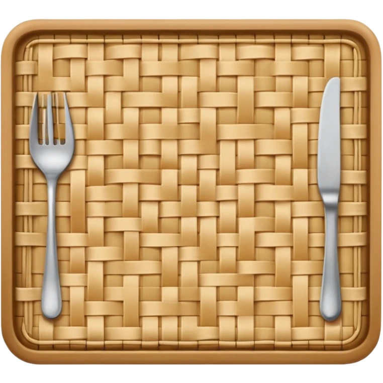 Plain Placemat emoji