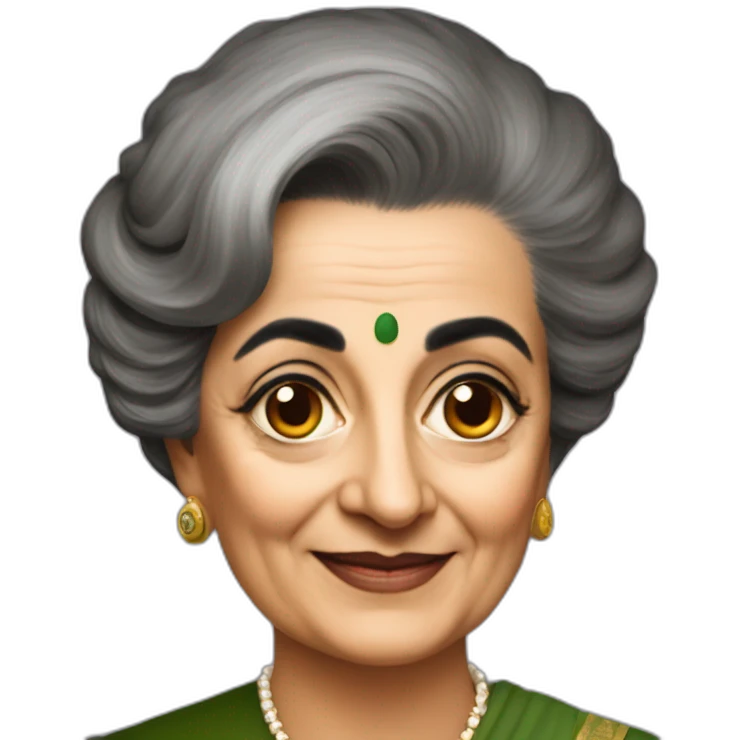 Indira Gandhi emoji