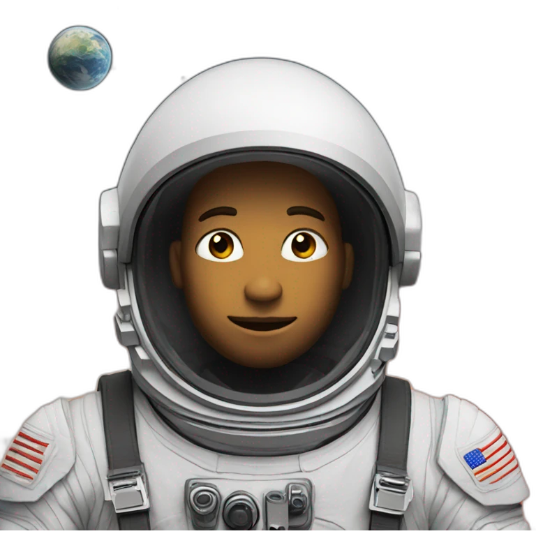 Elon in space emoji