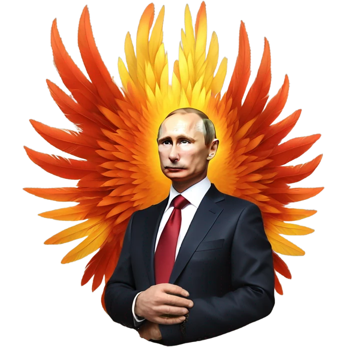 putin on phoenix emoji