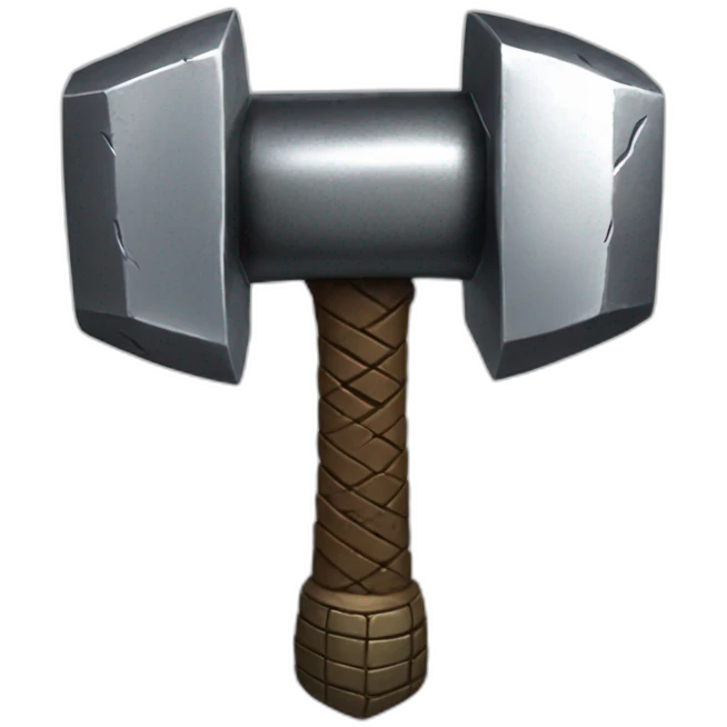 thor hammer, marvel emoji