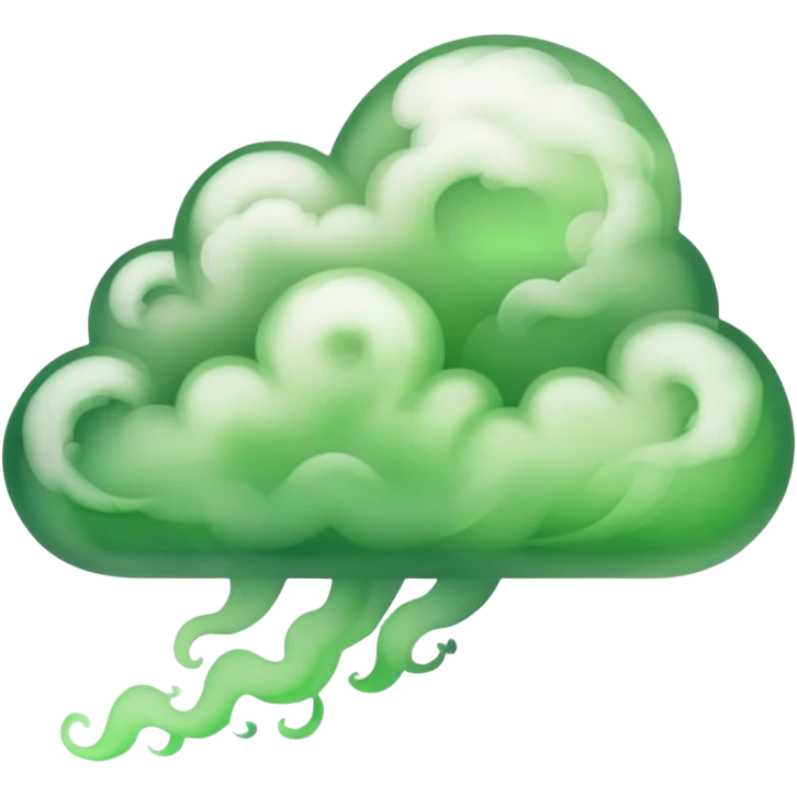 green smoke emoji