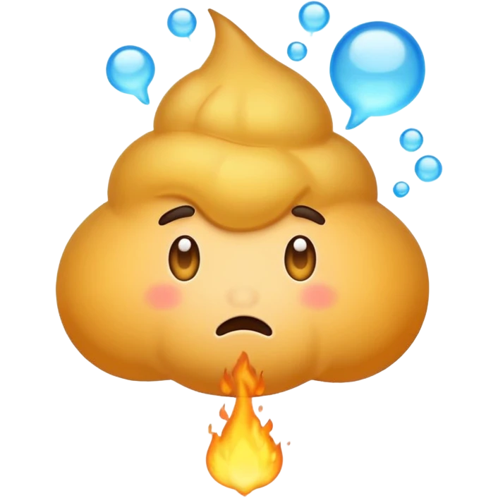 Large fart emoji