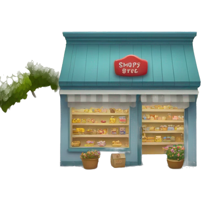mini shop emoji