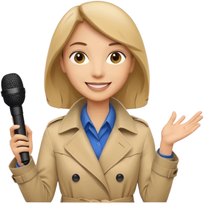 field reporter from Newschannel emoji