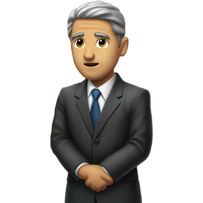 A Jehovah's witness man how is persecuted because of his Faith  in court emoji